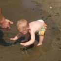 Ace Playing In The Waves Ace Playing In The Waves