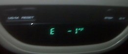 Negative One Degrees Negeative One Degrees Acording To The Thermometer In My Truck