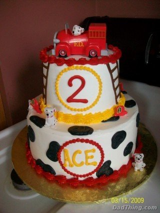 Pictures Of Birthday Cakes For Teenagers. Firetruck Birthday Cake