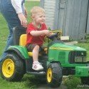 Ace Cruising On His John Deere Mower Ace Cruising On His John Deere Mower