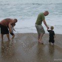 Ace and Livy Playing In The Ocean Ace and Livy Playing In The Ocean