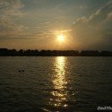 The Sunset Over The Water The Sunset Over The Water